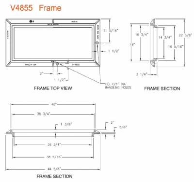 V-4855 Frame Only