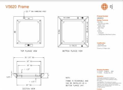 V-5620 Frame