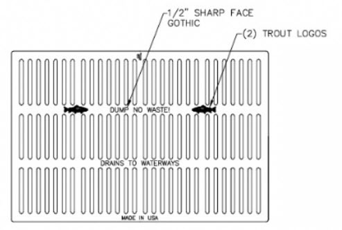 V-5660 (DI) Grate ONLY