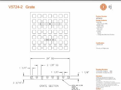 24" Grate