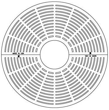 48" Round Tree Grate Set