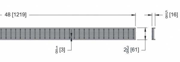 Z880-SWBG-NS - Stainless Steel Wire Grate B class Non-Slip