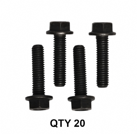 Z882 Bag 9239 4 Point Hex Bolt Bag of 20