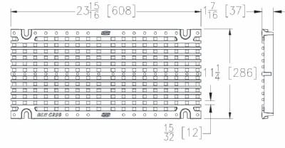 Zurn P12-GADA-USA Galvanized Ductile IronGrate