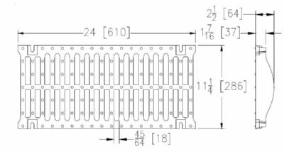 Zurn P12-GDF Galvanized Grate