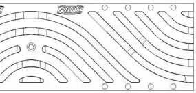 Zurn P6-DTW Ductile Iron Tidal Wave Class C Grate