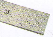 Zurn P6-RPSRC-20 Reinforced Reverse Punch Stainless Steel Perforated Grate