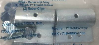 Zurn ZF812 Series Rebar Clips (set of 2)