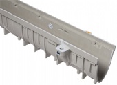 100-C12 4" Wide SMC-GRP Trench Drain Channel 1/2 Meter