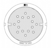 00104022 1040B  Vented Cover