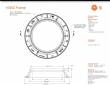 36" Manhole Frame w/1040-M1 Grate