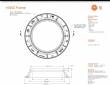 36" Manhole Frame w/1040-M1 Grate