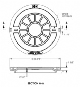 25 3/4" Manhole Cover Only