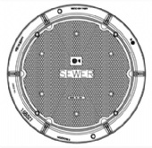 36" Manhole Frame with Solid Cover