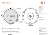 29 5/8" Manhole Cover only storm