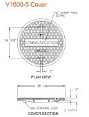 V-1600-5 Cover Only