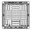 24" Wide  4" Tall 4 Flange CB Assy