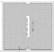 23" Wide Solid Trench Drain Cover 1 1/2" Deep