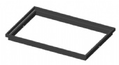 Rectangular 4 Sided Steel 2" Adjustment Riser