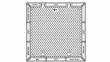 8195 24" x 24" Access Hatch Assembly w/5" frame
