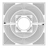 60" Square Tree Grate Set, 18" Dia. Tree Opening