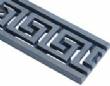 2509 ABT Series Ductile Iron Maze Decorative Grate, 1/2 Meter