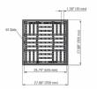 ACO 2x2 Grate and Frame