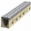 ACO KS100 Stainless Edge Polymer Channel 1M