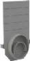 ACO K200 Univ Plastic Endcap/Outlet