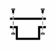 CP-SPC12-2 3" x 12" Mechanical 4 Bolt Coupling