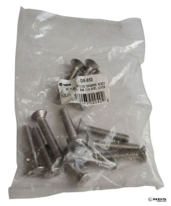 DS-650 Stainless Steel Flat Drilled Spanner Screws