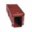 6" Wide Steel Trench Drain - Steel Grate - 1 Foot Assy