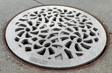 12" Miso Catch Basin Grate