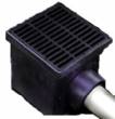 1200BLKIT Catch Basin Complete W/Black Grate