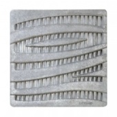 1224I Square Grate Wave Cast Iron 12" x 12"