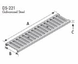 DS-221 Galvanized Grate