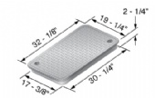 NDS Model 323CS 17" x 30" Overlapping Cover - Sewer