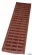 818 5" Pro Series Light Traffic Grate Brick Red