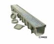 5" Pro Series Light Duty Galvanized Grate & Channel Kit