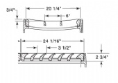 Neenah R-3541 Single Grate only