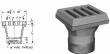 Neenah R-4005-A2 Cast Iron scupper drain