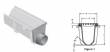 8" Wide  Neenah R-4996-A Series End Pc Untabbed 4" Spigot