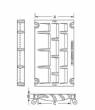 12" Wide BOLTED with Frame TRANSVERSE DRAINAGE STRUCTURE