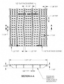 37 1/2" Square Grate