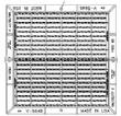 50 5/8" Square Frame & Grate Bolted Assy