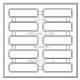 9 3/8" X 9 3/8" Square Grate 1" Deep