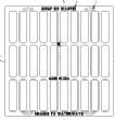 24" Square Slotted Grate 1 7/8"D