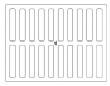 18" Wide Grate