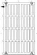 39" Wide Trench Grate