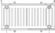 10" Wide ADA Compliant Grate and Frame Bolted Assy